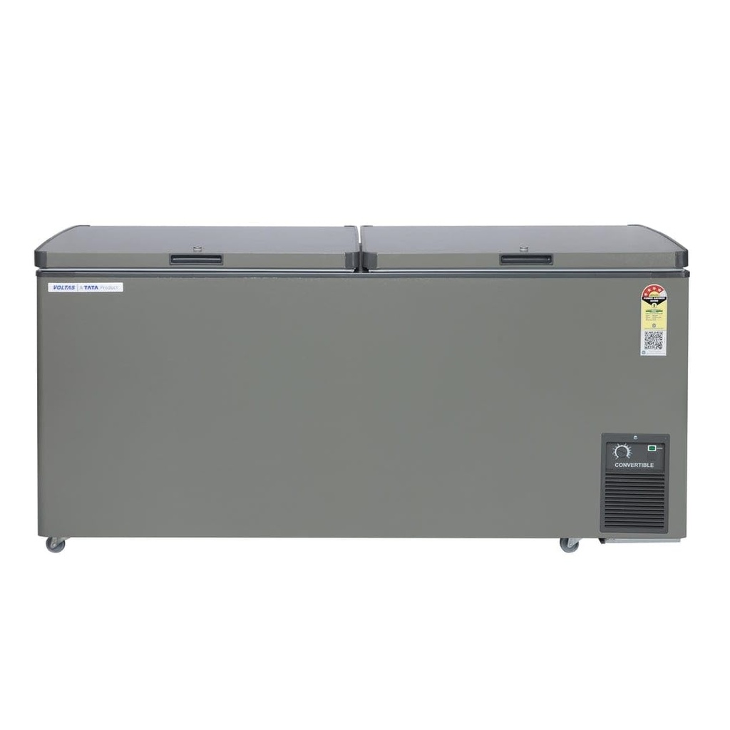 Voltas 501L 4 Star Double Door Convertible Deep Freezer 
