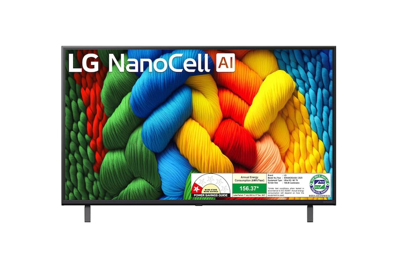 LG 43" NANO Smart 4K LED TV