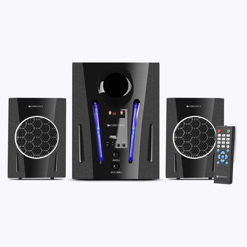 ZEBRONICS Zeb-BT2150RUF 40W Home Audio Speaker  2.1 CH