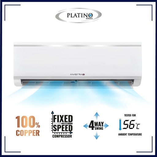 [AMSF2034] Amstrad 1.5 Ton 3 Star Fix Speed Air Conditioner
