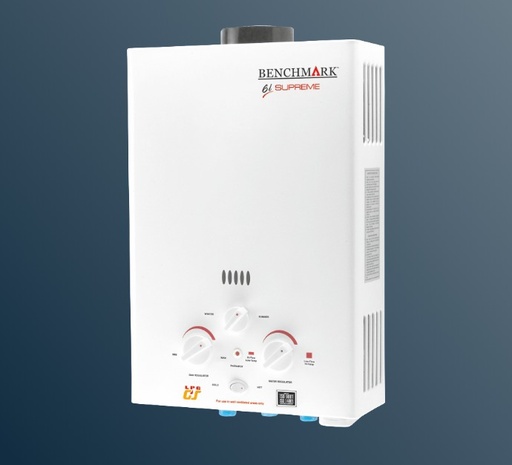 [Supreme (Low LPG)] Benchmark 6 Liter Gas Water Heater
