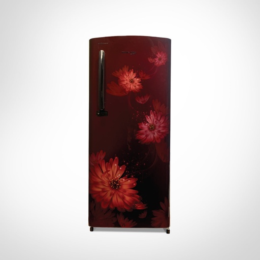 [RDC-220C/W0DWE0M] Voltas 185 Liter Jumbo 3 Star Single Door Dahlia Wine  Refrigerator