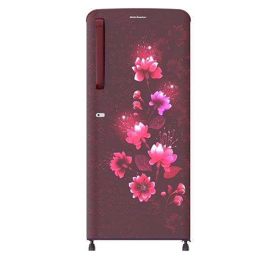 [KRD-F200ECPCWS] Kelvinator 187 Liter 3 Star Single Door Blossom Wine Refrigerator