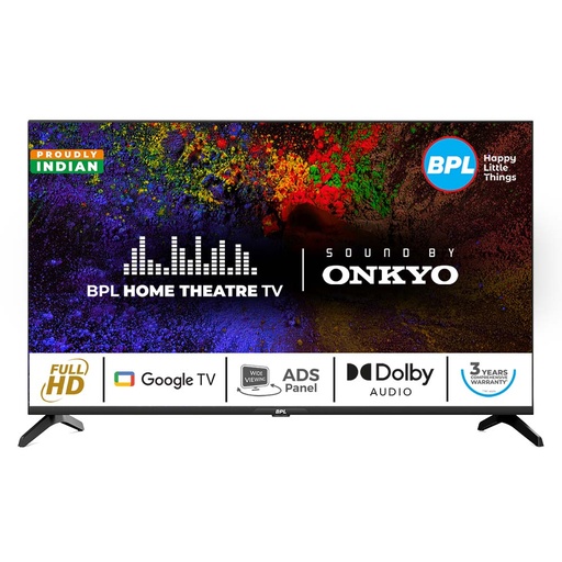 [43F-E5340] BPL 43"Google Onkyo Home Theatre Led TV