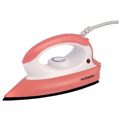 [KDISP0051] Kelvinator 1000W Dry Iron (Pink and White)
