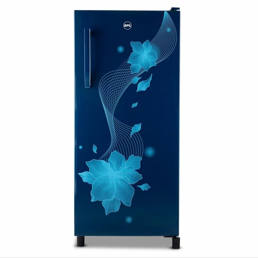 [BRD-F191EBPTBP] BPL 190 Liter 2 Star Single Door Blue Refrigerator