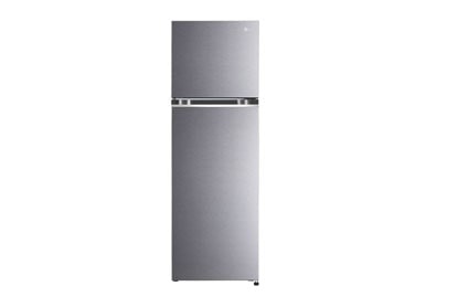 [GL-N312SDSY ADSZEBN] LG 272 Liter 2 Star Double Door Dazzle Steel Refrigerator