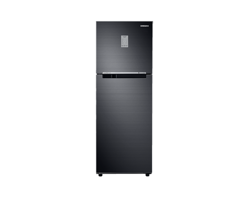 [RT28C3733BX/HL] Samsung 236 Liter 3 Star Double Door Luxe Black Refrigerator