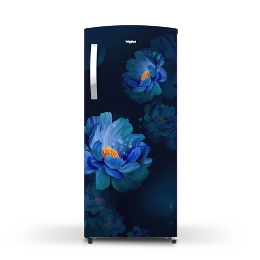 [72883-215 IMPRO PRM-Z] Whirlpool 192 Liter 3 Star Single Door Sapphire Peony Refrigerator