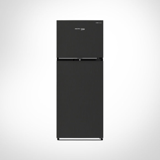 [RFF 295D/W0XBR0] Voltas 250 Liter 2 Star Double Door Wood Black Refrigerator