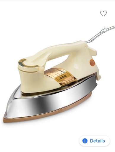 [DHX 9 DRY IRON (440154)] BAJAJ IRON MAJESTY