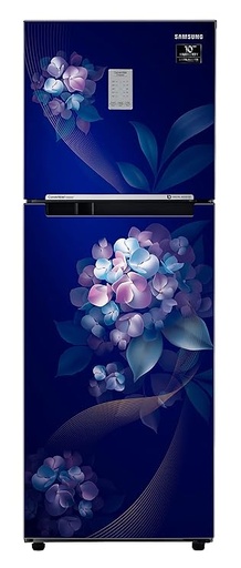 [RT28C3732HS/HL] Samsung 236 Liter 2 Star Double Door Hydrangea Blue Refrigerator