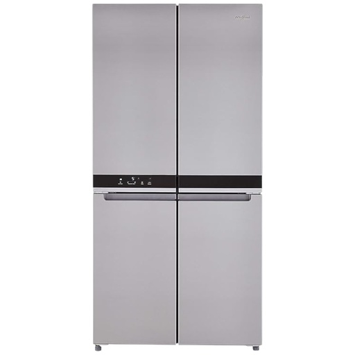 [20946- WS Quatro 677] Whirlpool 677 Liter SBS 4 Door Saturn Steel-G4