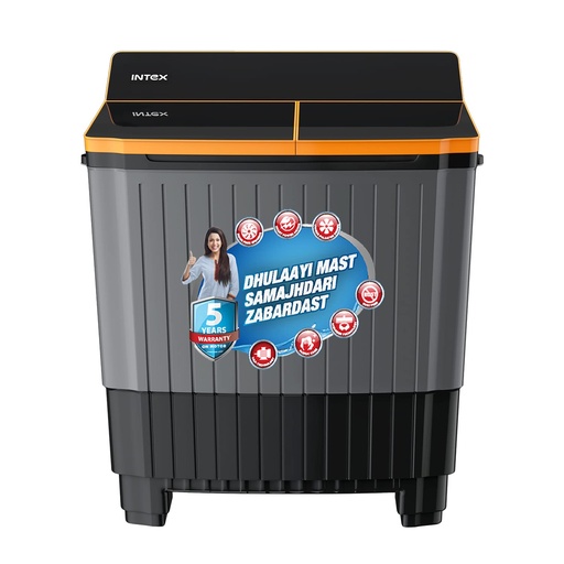 [SA80BOFG] Intex 8.0 KG Semi Washing Machine