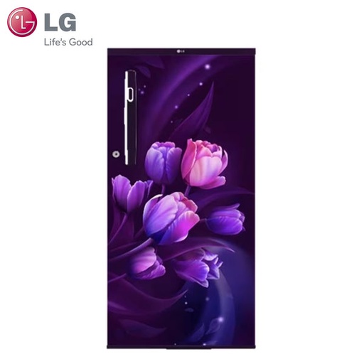 [GL-B199OPTB APTZEBN] LG 185 Liter 1 Star Single Door Purple Tulip Refrigerator