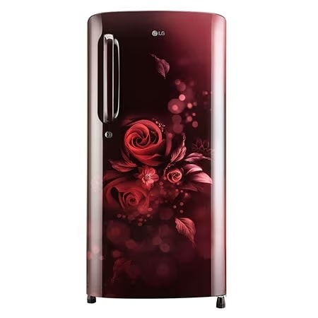 [GL-B201ASLU ASLZEBN] LG 185 Liter 5 Star Single Door Scarlet Lotus Refrigerator