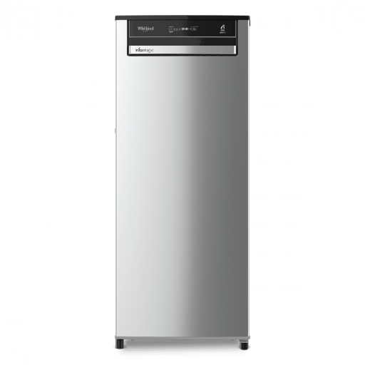 [73131 - 215 VMPRO PRM] Whirlpool 192 Liter 3 Star Single Door Alpha steel Refrigerator With Auto Defrost Technology