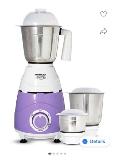 [Mixtron DLX-3J 750W] Maharaja Mixer