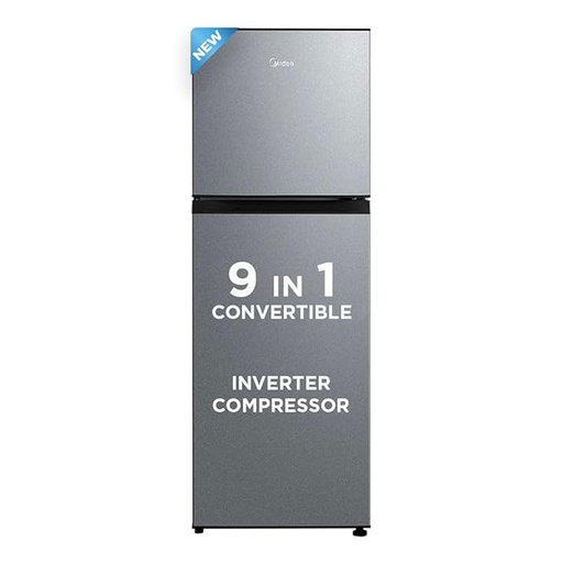 [MDRT359FGI50] Midea 233 Liter 2 Star Double Door Rikyu Grey  Refrigretor