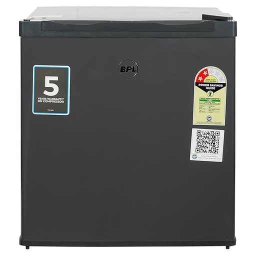 [BRC-F060RBPSGV] BPL Compact 45 Liter 2 Star Single Door Grey Mini Refrigerator
