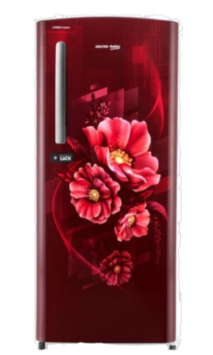 [RDC 265C/W0BWE] Voltas 230 Liter 3 Star Single Door Bonita Wine Refrigretor