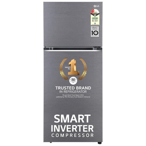 [GL-N412SDSY FDSZEBN] LG 380 Liter 2 Star Double Door Refrigerator