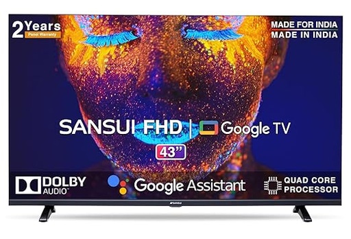 [JSW43GSFHD2024] Sansui 43" FHD google LED TV