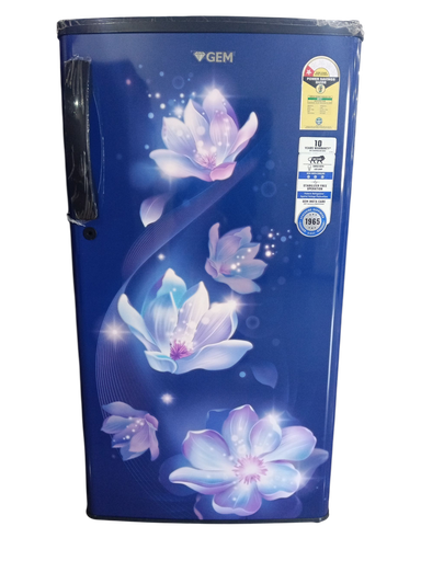 [GRDN-1751RMBTV] GEM 165 Liter Single Door Rosemarie Blue Refrigrator
