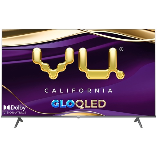 [65GLOQLED25] VU 65'' 4K Glo Qled Smart Google TV (3 YEAR)