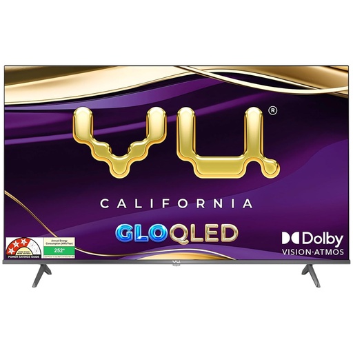 [75GLOQLED25] VU 75'' 4K Glo Qled Google TV (3 YEAR)