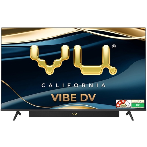 [55VIBE-DV] VU 55" Vibe 4K QLED Smart Google TV 