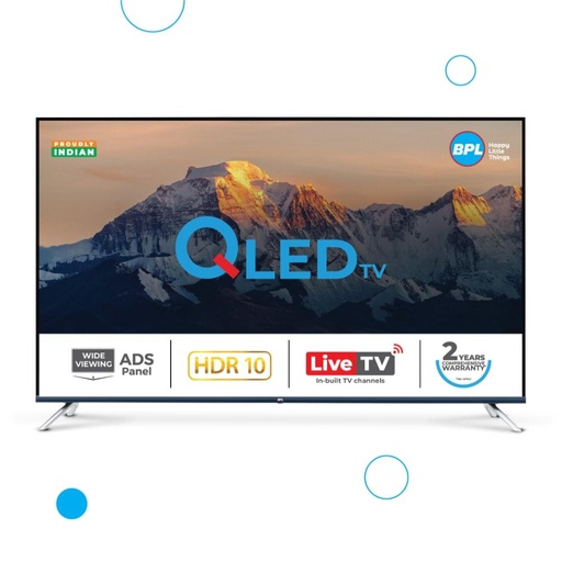 [32QF2500 10005368] BPL 32" Smart Plus QLed Tv