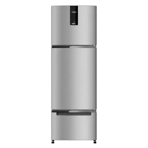 [22360 PRONXT DF285 3D PRM] Whirlpool 237 liter 3 Door Pronxt Athena Steel Refrigerate