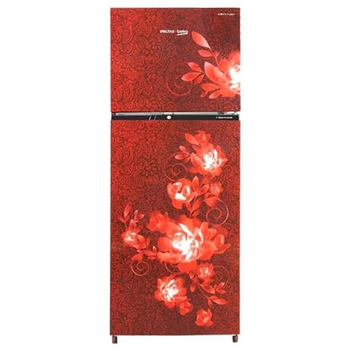 [FF 295D/W0CWR0I] Voltas Beko 250L 2 Star Double Door Celin Wine  Refrigerator