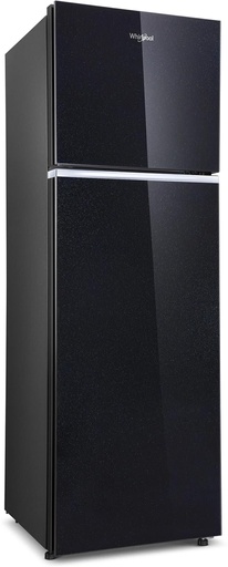 [22328-278GD PRM] Whirlpool 235 Liter 2 Star Double Door Crystal Black-Y-G4 Refrigerator