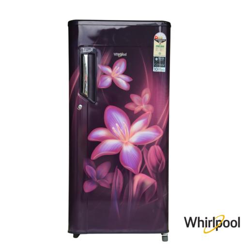 [72494-200 IMPC PRM] Whirlpool 185 Liter 1 Star Single Door Purple Gloria Refrigerator