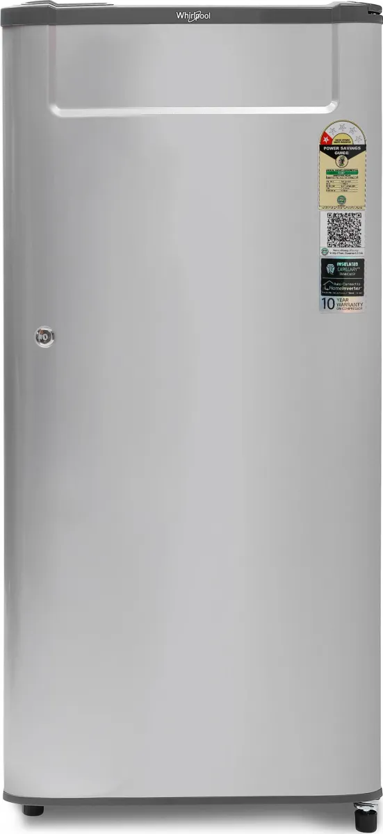 [73779-200 GENIUS CLS PLUS-Y] Whirlpool 180 Liter 1 Star Single Door Imperial Steel Refrigerator