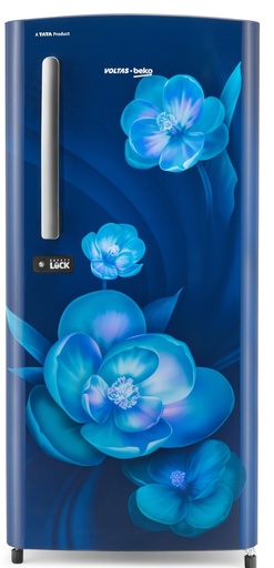 [RDC208C/2S0ABE] Voltas Beko 175L 2 Star Single Door Aria Blue Refrigerator