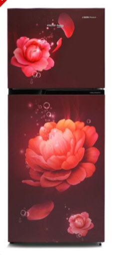 [RFF270C/2WPV100RBWD] Voltas Beko 230L 2 Star Double Door Blossom Wine Refrigerator