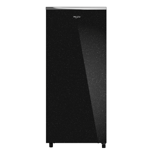 [73643 - 215 IMPRO GD PRM 3S] Whirlpool 192 Liter 3 Star Single Door Crystal Black Refrigerator