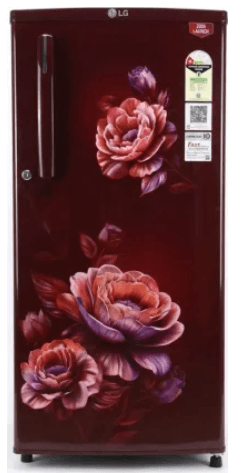 [D1816WOWR AWRZEBN] LG 180 Litre 1 Star Single Door Refrigerator
