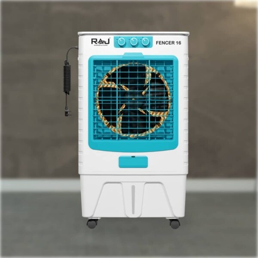 [Fencer 16070] Raj 55 Litre 16" Glass Top Air Cooler