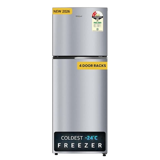 [22311 FF NEO SP278 PRM] Whirlpool 235 liter 1 Star Double Door Refrigerator 