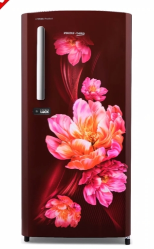 [RDC214D/S0WAE] Voltas Beko 180L 2 Star Single Door Abby Wine Refrigerator  