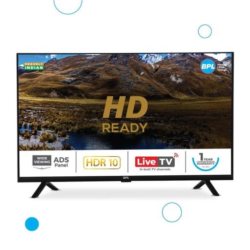 [32H-F2301 10005513] BPL 32'' HD Linux Smart Pro LED TV 