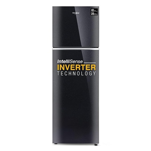 [21778 FF IF INV ELT 305GD-TL-G4] Whirlpool 259 Liter 2 Star Crystal Mirror Double Door Refrigerator