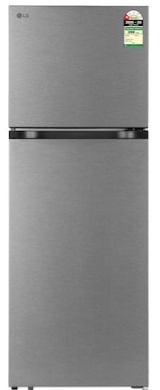 [GL-T2516WXDS DDSZEBN] LG 251 Liter 1 Star Double Door Refrigerator