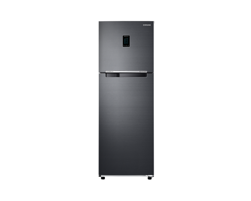 [RT37C4522B1/HL] SAMSUNG 322 Liter 2 Star Double Door Black DOI Refrigretor