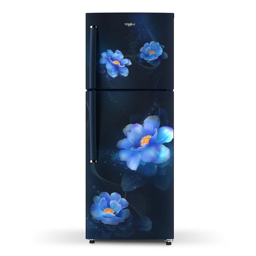 [22132 - Neo SP278 PRM] Whirlpool 231 Liter 2 Star Double door Sapphire Peony Refrigerator