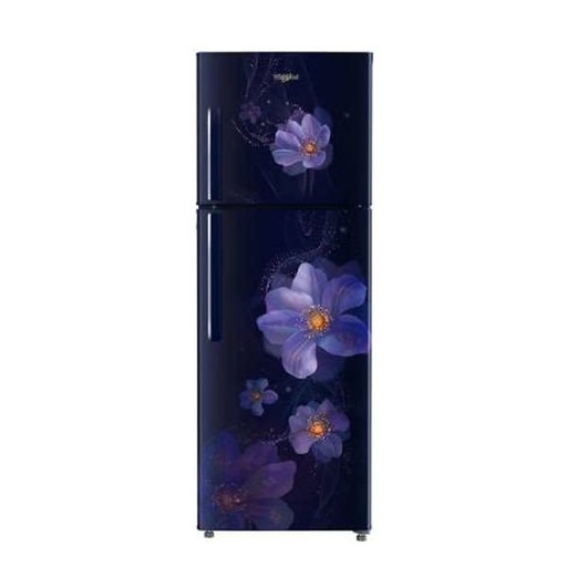 [22075 - Neo 258LH CLS PLS] Whirlpool 212 Liter 2 Star Double Door Shappire Viola Refrigrator